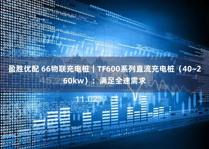 盈胜优配 66物联充电桩｜TF600系列直流充电桩（40~260kw）：满足全速需求